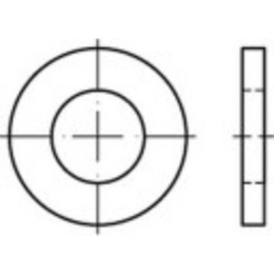 podložka 40 mm 58 mm ocel 50 ks TOOLCRAFT 135761