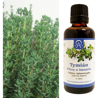 Herbarium Projekt Tymián pľúca a imunita tinktúra 50 ml