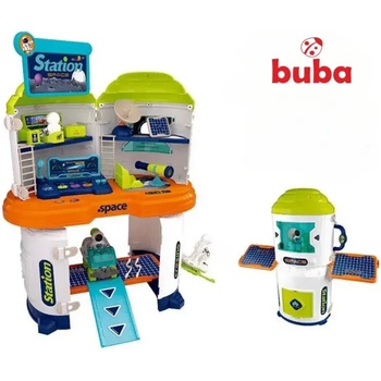 Buba Детска играчка Космическа станция Buba Space Station, 17 елемента