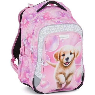 Bagmaster LUMI 26 A batoh pejsek růžová