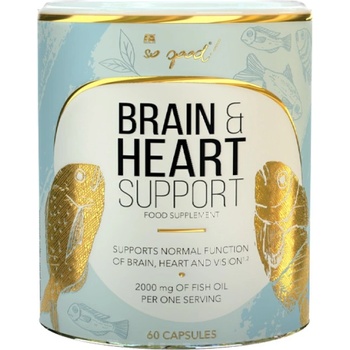 Image 1 of FA Nutrition Brain & Heart Support Omega 3 | So Good! Series [60 Гел капсули]