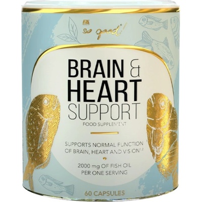 FA Nutrition Brain & Heart Support Omega 3 | So Good! Series [60 Гел капсули]