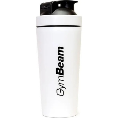 Šejkr Steel White 750 ml - GymBeam Barva: bílá