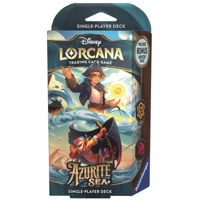 Ravensburger Disney Lorcana Азуритско море Амбра/Рубин Стартов комплект (4050368984142)
