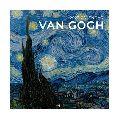 CurePink Oficiální nástěnný Van Gogh 30 x 30|60 cm [CP27048] 2027