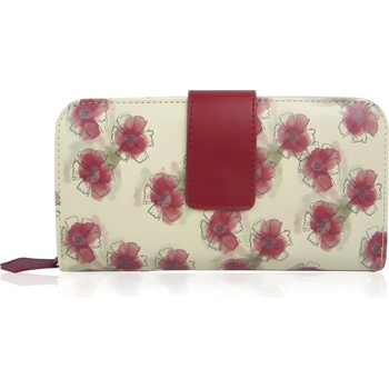 HARAHU Портмоне la-6407 - Бяло / Бордо kp6407 (la-6407)