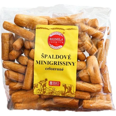 Biomila Špaldové minigrissiny celozrnné BIO 100 g