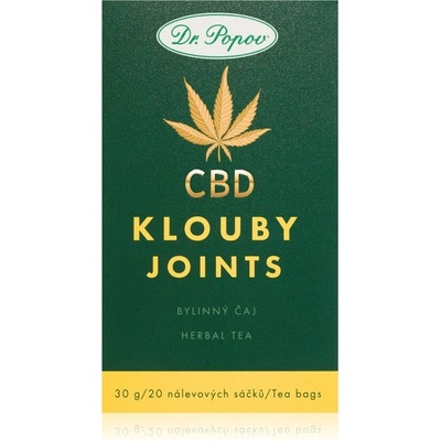 Konopný čaj s CBD Klouby, 30 g Dr. Popov