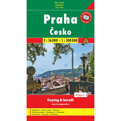 Praha mapa GC 1:16 000 a ČR 1:500 – Zbozi.Blesk.cz