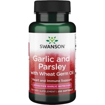 Swanson Garlic and Parsley [250 Гел капсули]