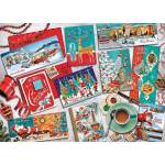 Cobble Hill - Puzzle Mid Mod Season's Greetings - 1 000 piese