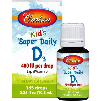 Image 1 of Carlson Labs Kid's Super Daily D3 400 IU [10 мл]