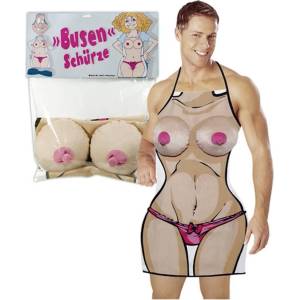  Престилка за готвене с плюшени гърди - Boobs Apron (ORION02174)