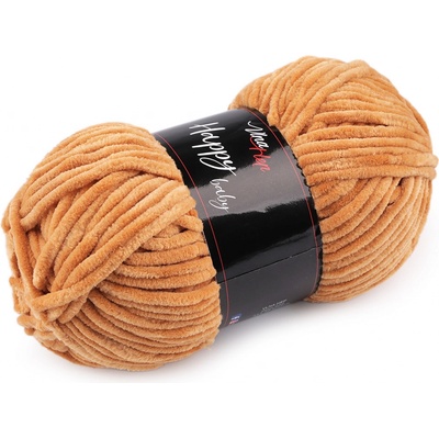 Prima-obchod Pletací žinylková příze Happy Baby 100 g, barva 4 (41046) béžová velbloudí