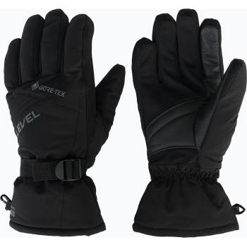 Level Мъжки скиорски ръкавици Level Freelander Gore-Tex black