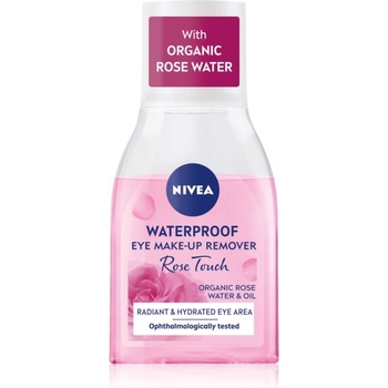Nivea Rose Touch двуфазен лосион за грим за очи 100ml