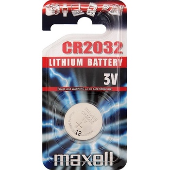 Image 1 of Maxell Бутонна батерия литиева maxell cr2032 3 v (cr2032)