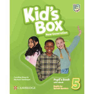 Kid's Box New Generation Level 5 Pupil's Book with eBook English for Spanish Speakers | Caroline Nixon, Michael Tomlinson (ISBN: 9788413225180)