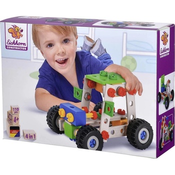 Eichhorn DŘEVO Constructor Lokomotiva 100 ks