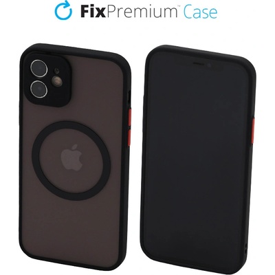 FixPremium Matte s MagSafe iPhone 12 čierne