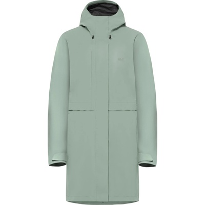 Jack Wolfskin Дамско палто Jack Wolfskin Women's Terraview 2L Coat - Green Zinnia - размер XL (102-5198-0215)