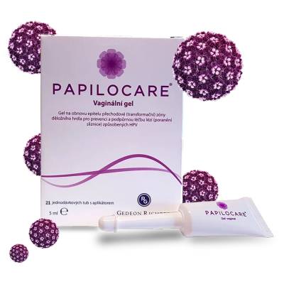 Papilocare vaginální gel 21 x 5 ml