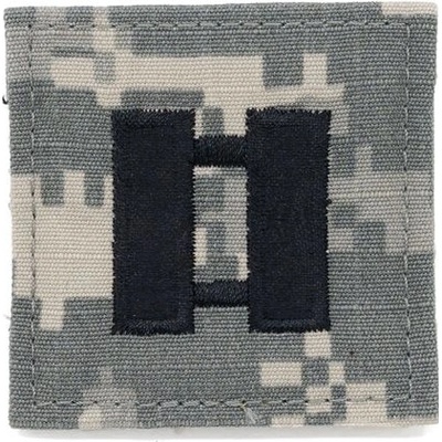 Nášivka hodnosti VELCRO CAPTAIN ARMY ACU DIGITAL
