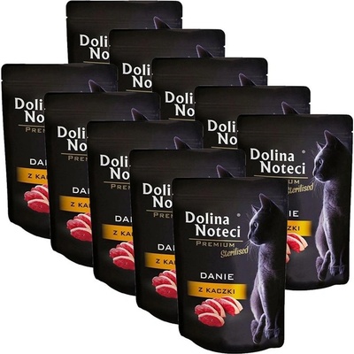 Dolina Noteci Premium Cat Sterilized with Duck 10 x 85 g