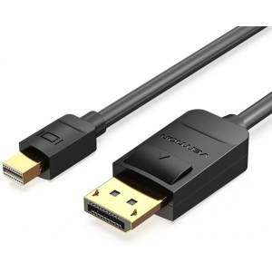 Vention mini Displayport - Displayport, (черен), 1, 5 м, кабел