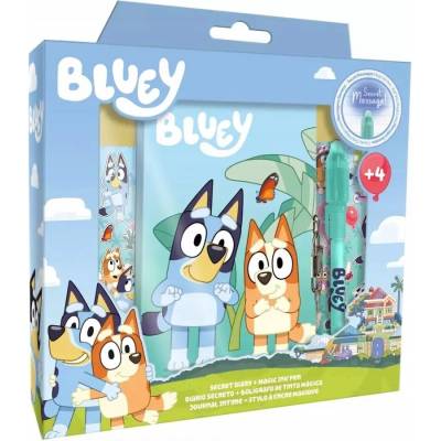 Zápisník A6 Kids Euroswan Bluey, viacfarebný