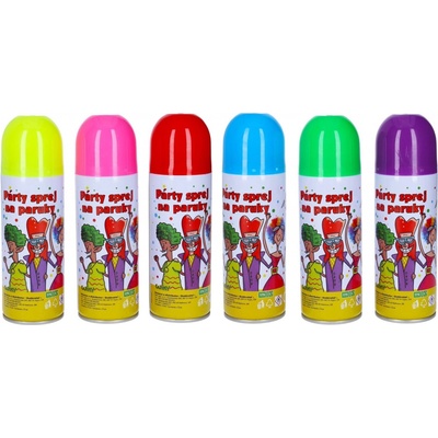 Wiky Sprej barevný na paruky smývatelný 17cm 140 ml 6 barev – Zboží Dáma