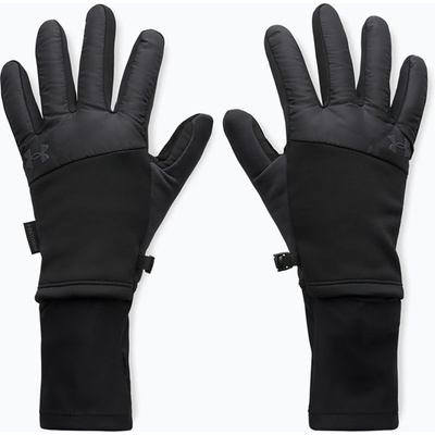 Under Armour Мъжки ръкавици за бягане Under Armour Storm Fleece Run black/black/reflective
