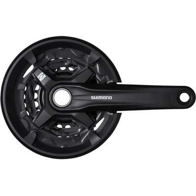 SHIMANO Stred Altus FC-MT210 175mm 44/32/22 9-k. čierny s krytom dvojdielny bez ložiska