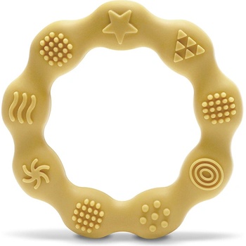 Lorelli Premium СИЛИКОНОВА ГРИЗАЛКА РИНГ natural yellow (10210920001)