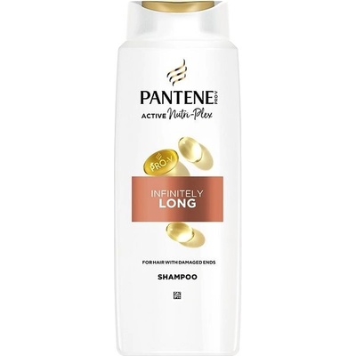 Pantene Pro V Active Nutri Plex Infinitely Long vyživujúci šampón pre dlhé vlasy 625 ml