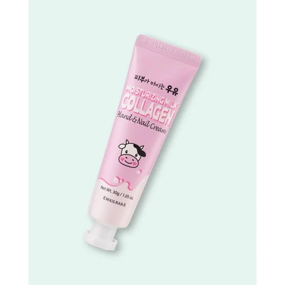 Kwailnara Hydratační krém na ruce a nehty s kolagenem Moisturizing Milk Collagen Hand & Nail Cream - 30 g