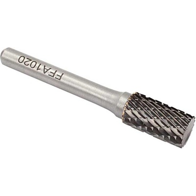 Technická fréza valcová 10 x 20 mm, dĺžka 60 mm, TYP A, stopka 6 mm, XL-TOOLS