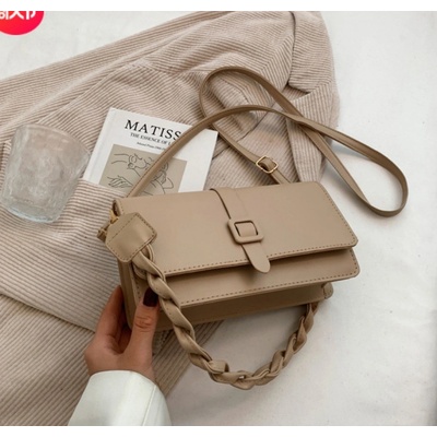 Elegantná kabelka krémová T232K