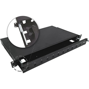 ALANTEC FOP-1U-12SCS-C-P 19" 1U телескопичен оптичен пач панел 12xSC/12xLC (FOP-1U-12SCS-C-P)