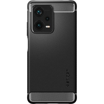 Spigen Гръб Spigen Rugged Armor за Xiaomi Redmi Note 12 Pro / 12 Pro Plus / Poco 5X Pro - Черен