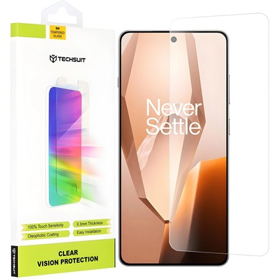 Techsuit защитно стъкло 9H за OnePlus 13R - Прозрачен KP36991 (36991)