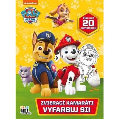 Vyfarbuj si! Labková patrola Najlepší kamaráti