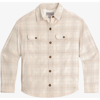 Royal Robbins Vista Flannel Shacket chalk alpine pld