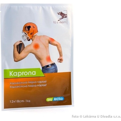 KURTPLAST masážní prohřívací náplast 10 x 18 cm