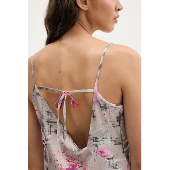 Karl Lagerfeld Jeans Рокля Karl Lagerfeld Jeans в сиво къса разкроена B1W13033 (B1W13033)