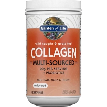 Garden of Life Wild Caught & Grass Fed | Collagen Multi-Sourced [270 грама] Неовкусен