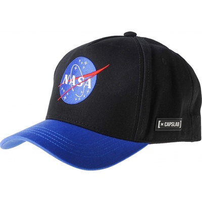Capslab Space Mission NASA Cap CL-NASA-1-NAS2 Black