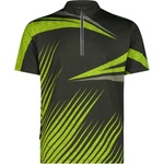 CMP Фланелка с къс ръкав за колоездене Cmp Half Zip T-Shirt Cycling jersey - Pine / Mela - размер 46 (EU) (056-3987-0311)