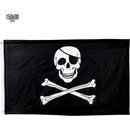 Pirátská vlajka Lebka a šavle 150x90cm