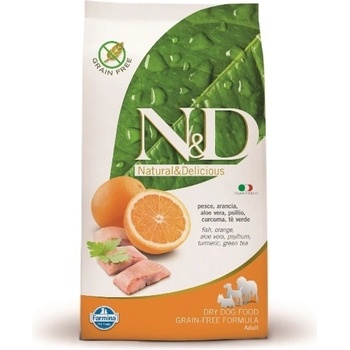 N&D Grain Free Dog Adult Fish & Orange 12 kg